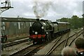 TQ3729 : Horsted Keynes arrival, Bluebell Railway by Martin Tester