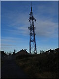 J3630 : Television transmitter mast on Drinnahilly by Eric Jones