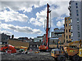 Piling site, Bankside, 2009