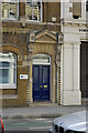 TQ3180 : Doorway, Kirkaldy House, Southwark Street SE1 by Robin Webster