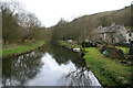 SK1573 : The River Wye above Litton Mill by Chris Allen