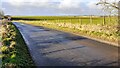 Rural road heading west near Crewgarth