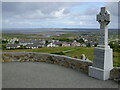 World War II memorial and Abhainn Lacasdail estuary, Stornoway