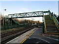 Footbridge at Bottesford Station