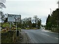 Road sign, Town Gate, Calverley