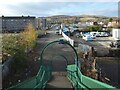 North Street from the railway footbridge