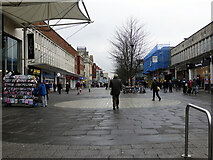 SU4111 : The Above Bar pedestrianised area, Southampton by John Lucas