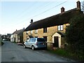 Thatched cottages, Burstock