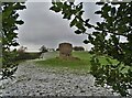 A view of The Druid Stone near Bledworth