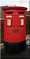 Post box, Station Road (A635), Holmfirth