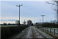 Moor Lane approaching Islebeck Grange