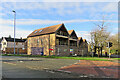 Cherry Hinton: new houses on the corner