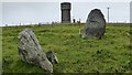 NB5364 : Clach Stein standing stones by Sandy Gerrard