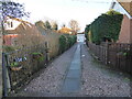 Garage in a garden on Underdale Road, Shrewsbury