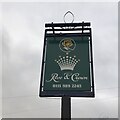 SK6435 : The sign of the Rose & Crown by David Lally