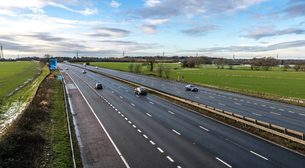 M62 Motorway Peter McDermott Geograph Britain And Ireland   6721951 Eb6c9235 1024x1024 