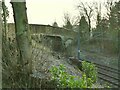 SE1644 : Burley Lane railway bridge by Stephen Craven