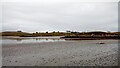 NF8359 : Moorcroft Campsite at low tide by Sandy Gerrard