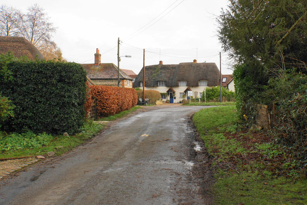 Cottages in Preston Crowmarsh © Bill Boaden :: Geograph Britain and Ireland