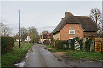 SU6190 : Lane in Preston Crowmarsh by Bill Boaden