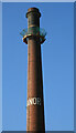 SD9105 : Manor Mill, Chadderton - chimney by Chris Allen