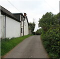 Minor road towards Llanddewi Rhydderch, Monmouthshire