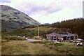 NN1157 : The old Visitor Centre at Glencoe - July 1993 by Jeff Buck