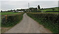 Approach to Llanddewi Rhydderch, Monmouthshire