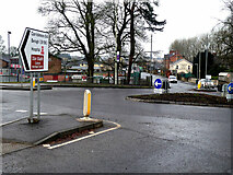 H4572 : Swinging Bars Roundabout, Campsie, Omagh by Kenneth  Allen