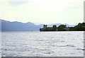 NH5328 : Loch Ness and Urquhart Castle - July 1993 by Jeff Buck