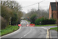 Closed road at Culham