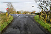 H5274 : Pothole, Crocknacor Road by Kenneth  Allen
