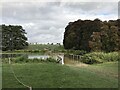 SP4415 : Cross-country course crossing the River Glyme at Blenheim Horse Trials by Jonathan Hutchins