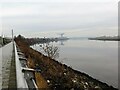 River Clyde and walkway at Dalmuir