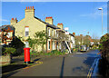 Newnham: building work on Grantchester Road