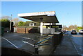 ST4287 : Deserted car wash, Main Road, Magor, Monmouthshire by Jaggery