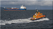 J5082 : Donaghadee Lifeboat off Bangor by Rossographer