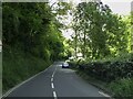 The B3205 leaving Kingswear