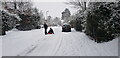 Anderton Park Road in Snow