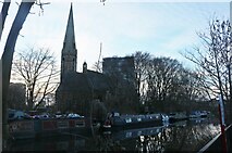 TQ2581 : The Grand Union Canal, Little Venice by David Howard