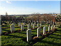 War graves in Greenwich Cemetery