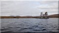 NN3652 : Small island, Loch Laidon by Richard Webb