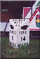 Old Milestone, on the B1363, in Brandsby