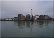 SU4310 : Centenary Quay development by the Itchen by Hugh Venables