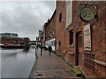 SP0686 : The Gin Vault along the Birmingham Main Line Canal by Mat Fascione