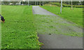 ST5968 : Mown grass, Hengrove Park by Derek Harper