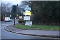 Ferny Hill at the junction of Cockfosters Road