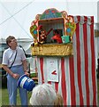 SJ9593 : Punch and Judy by Gerald England