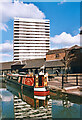 Canal Boat & Tower Block, Coventry