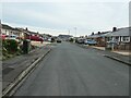 Looking east along Grampian Avenue, Wakefield